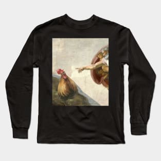 Creation of Chicken Long Sleeve T-Shirt